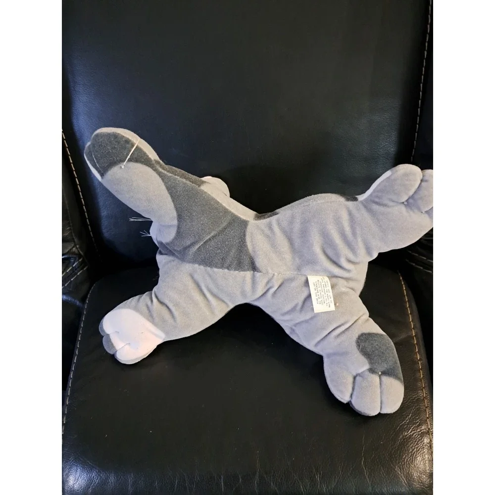 1985 Tonka Pound Pup Purries Gray Cat Kitten Plush Large Stuffed Toy Vintage Box